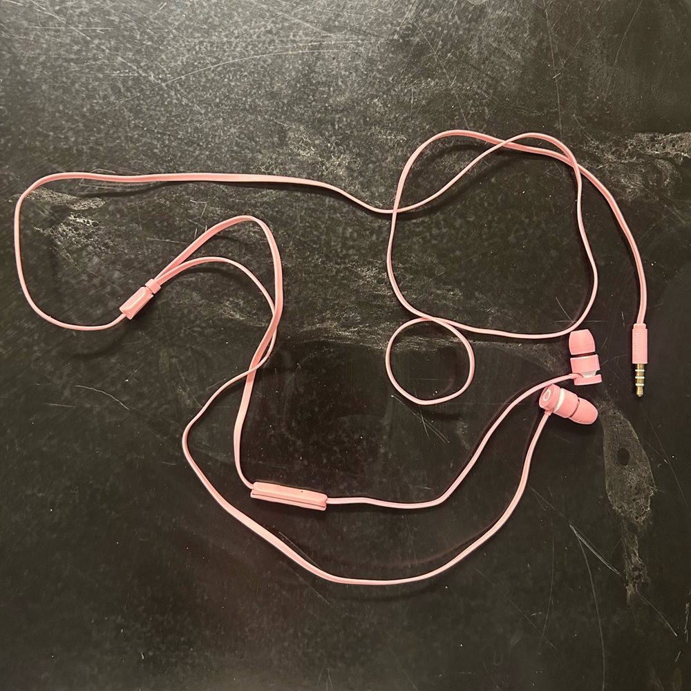 Beats Pink Wired Earbuds